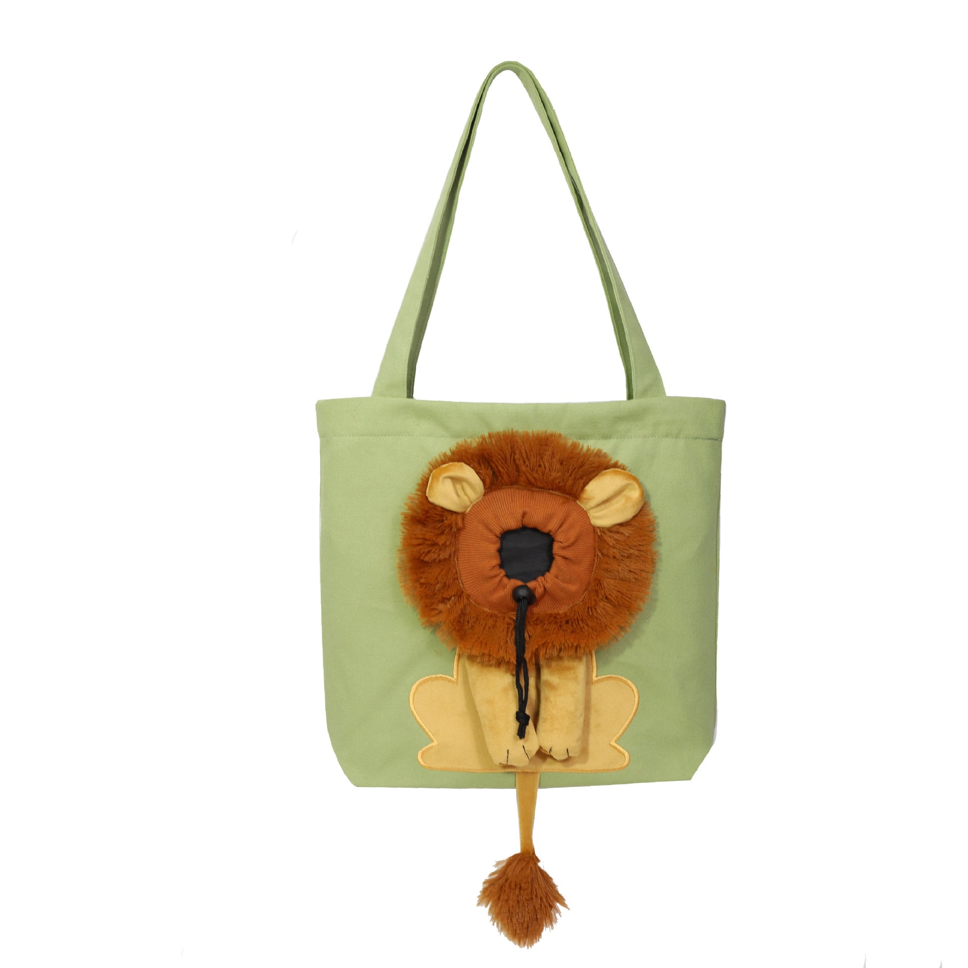 Breathable Lion Carrier Bag for Cats and Dogs
