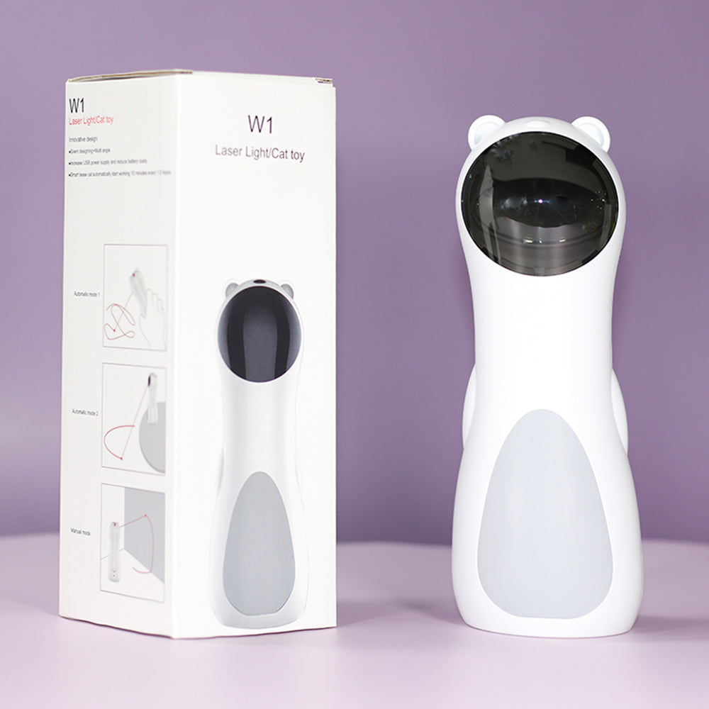 Automatic Laser Cat Toy Bear for Endless Playtime Fun