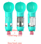 3-in-1 Dog Travel Water Bottle with Drinking Bowl & Waste Bag Dispenser | Tanyo Pet Boutique - Tanyo Pet Boutique