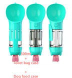 3-in-1 Dog Travel Water Bottle with Drinking Bowl & Waste Bag Dispenser | Tanyo Pet Boutique - Tanyo Pet Boutique