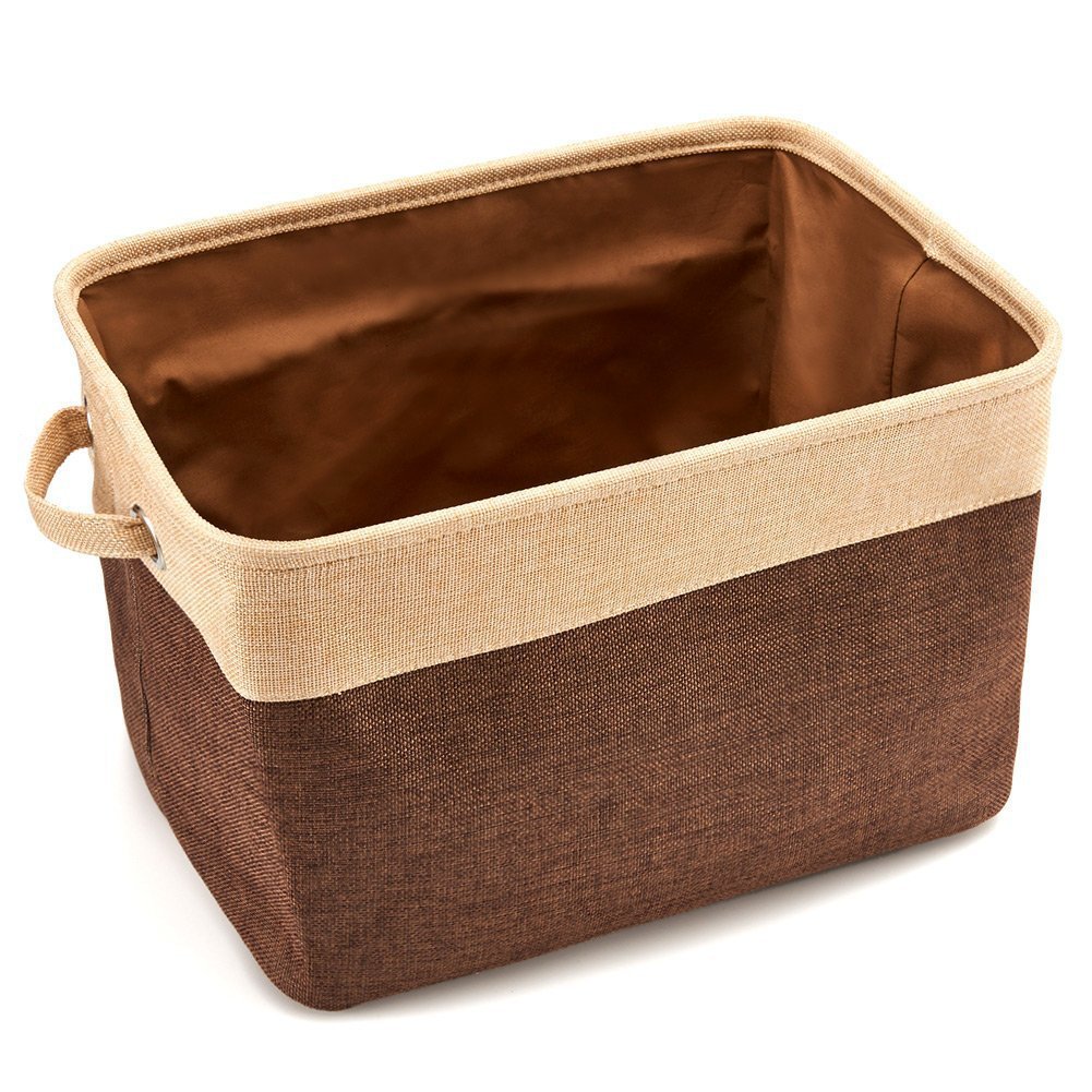 Cozy Dog Toy Basket for Easy Pet Storage