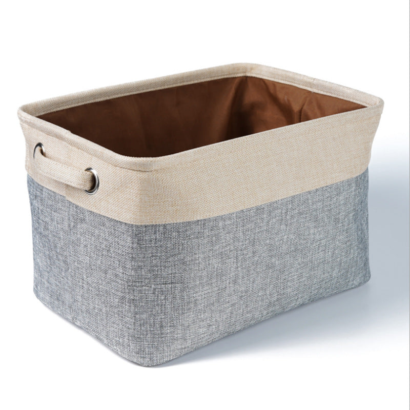 Cozy Dog Toy Basket for Easy Pet Storage