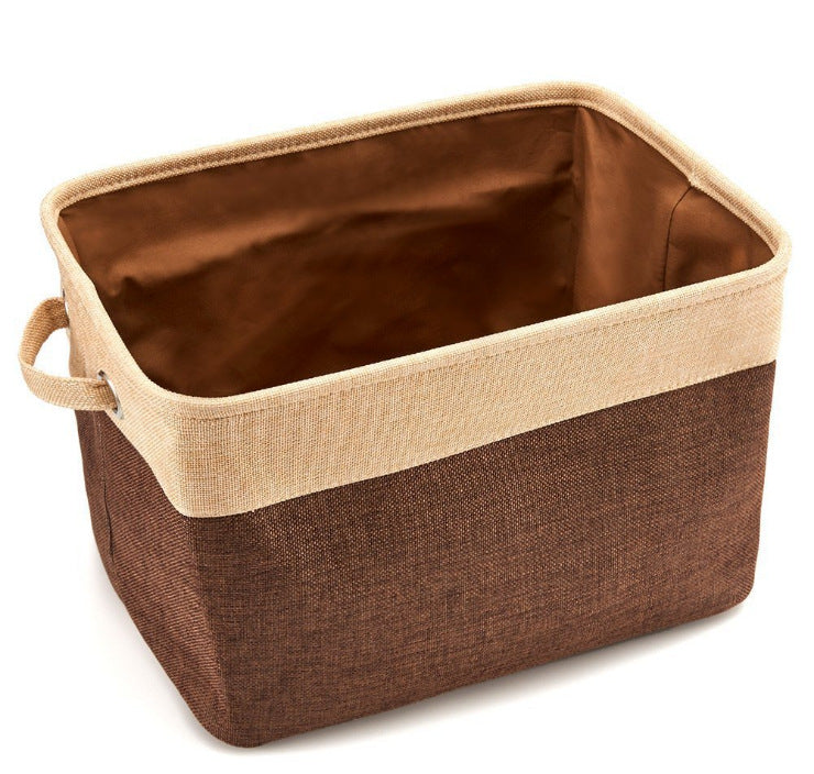 Cozy Dog Toy Basket for Easy Pet Storage