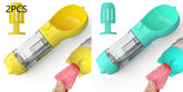 3-in-1 Dog Travel Water Bottle with Drinking Bowl & Waste Bag Dispenser | Tanyo Pet Boutique - Tanyo Pet Boutique