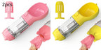 3-in-1 Dog Travel Water Bottle with Drinking Bowl & Waste Bag Dispenser | Tanyo Pet Boutique - Tanyo Pet Boutique