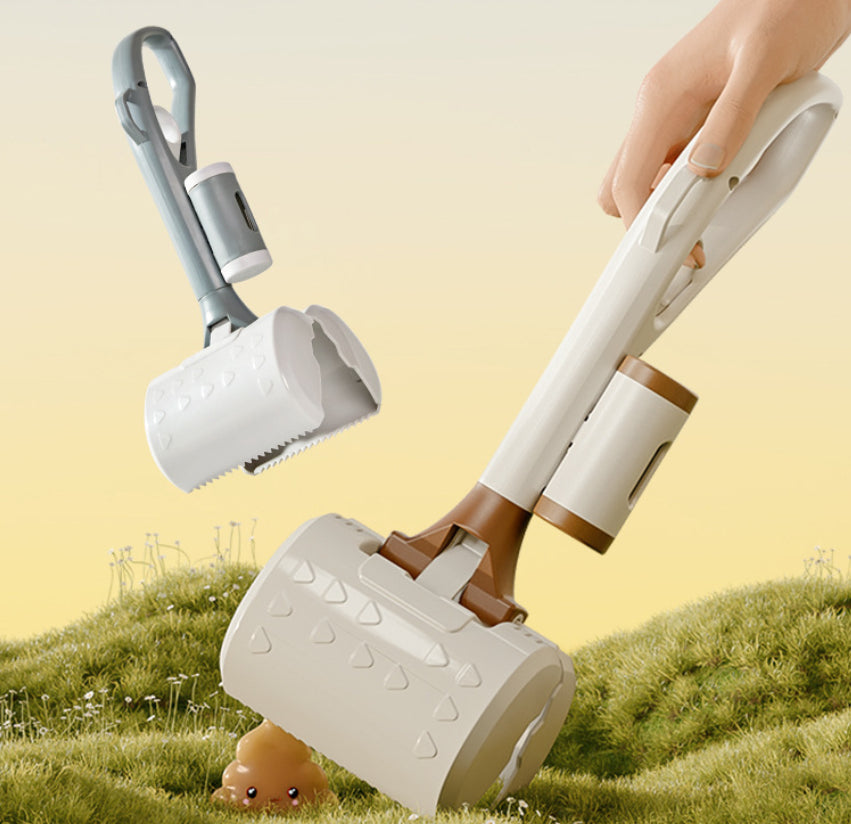 Portable Automatic Pet Waste Scooper for Quick Cleanups