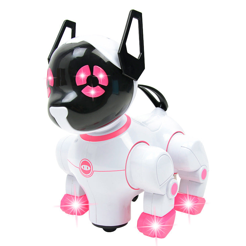Electric Dancing Dog Toy with Lights and Music