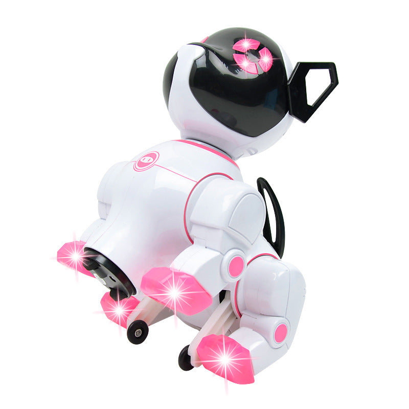 Electric Dancing Dog Toy with Lights and Music