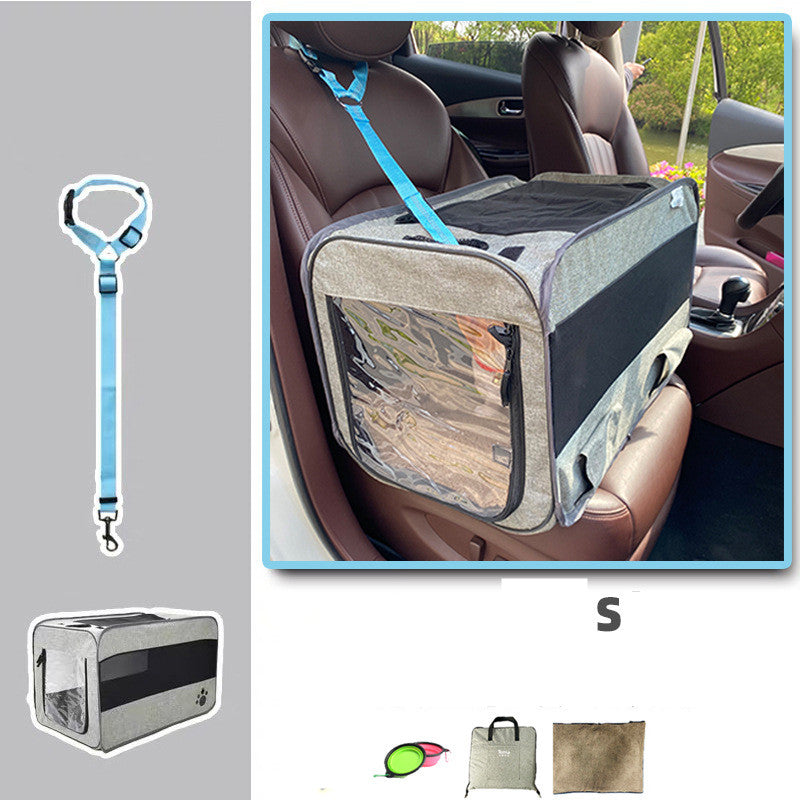 Foldable Pet Travel Bag for Comfort and Convenience