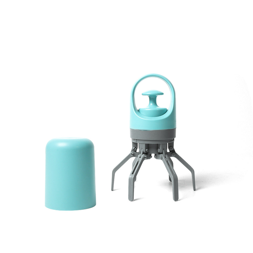 Grab-and-Go Dog Waste Scooper with Built-In Bag Dispenser