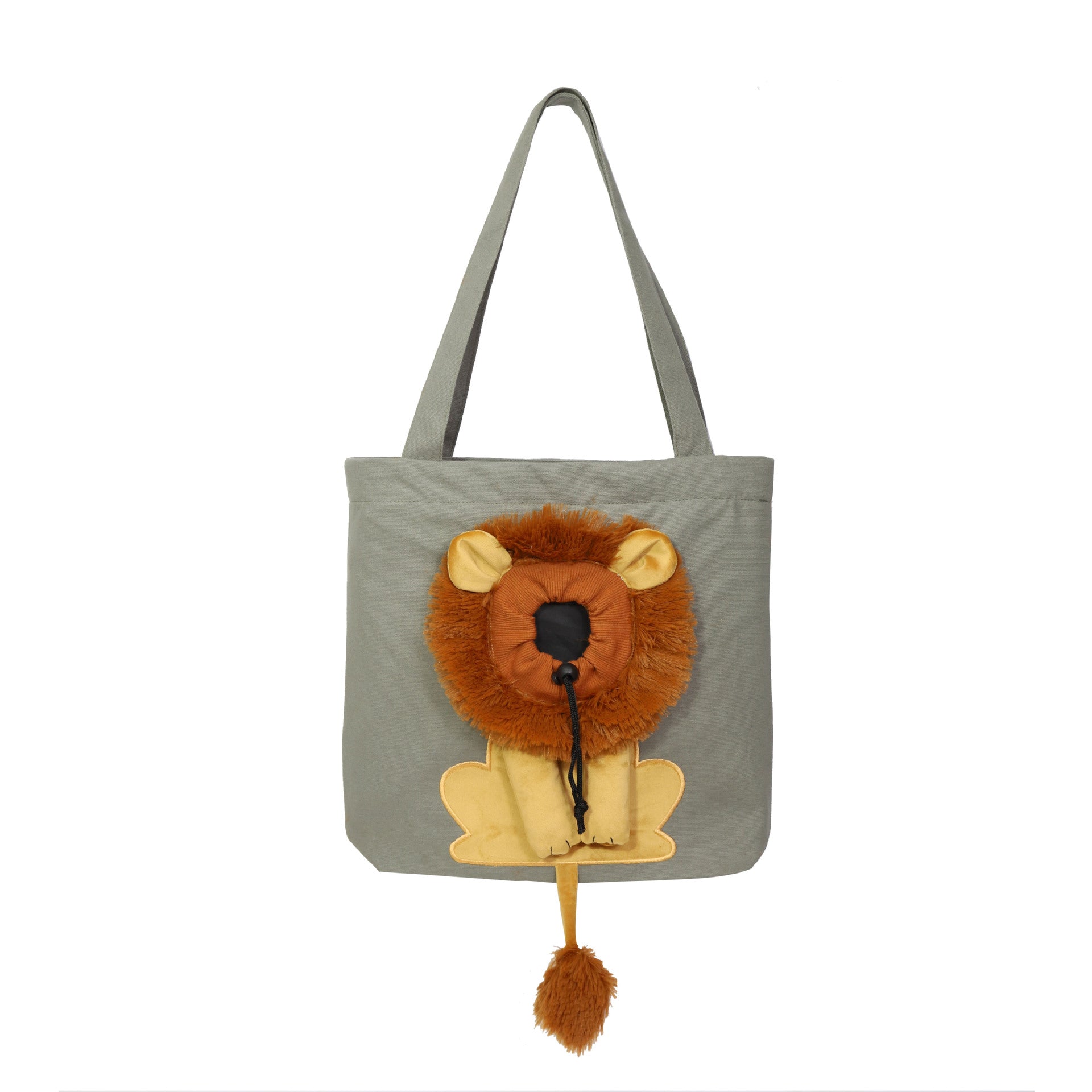 Breathable Lion Carrier Bag for Cats and Dogs