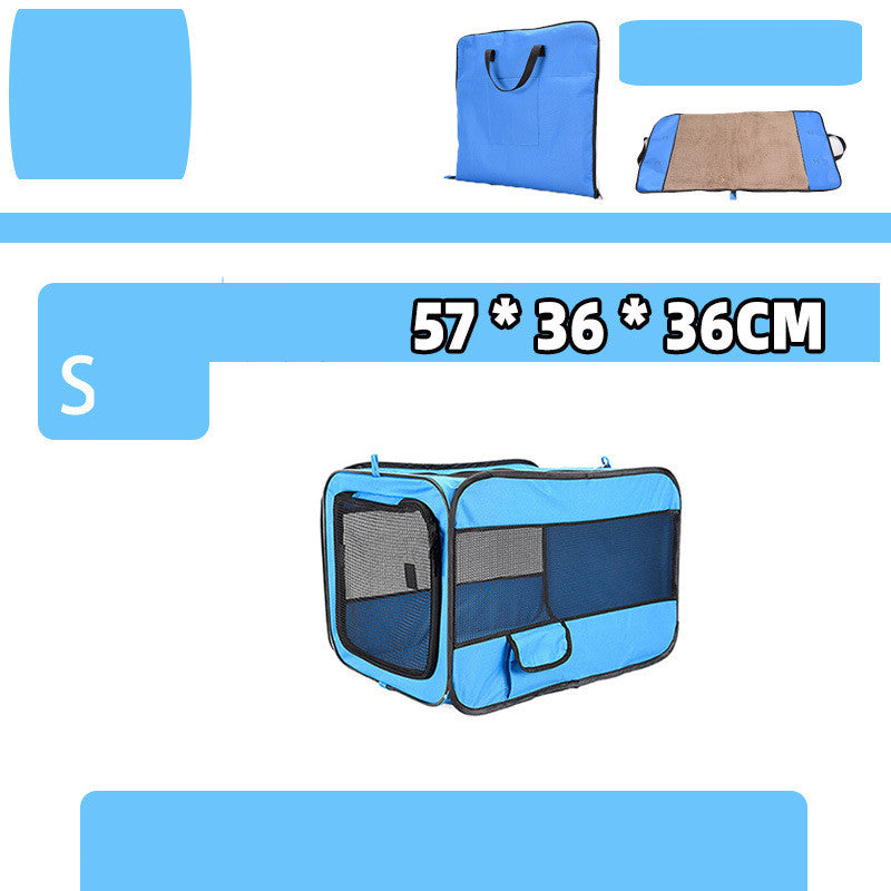 Foldable Pet Travel Bag for Comfort and Convenience