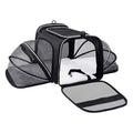 Airline Approved Expandable Pet Carrier for Cats & Small Dogs – Cabin Travel | Tanyo Pet Boutique - Tanyo Pet Boutique