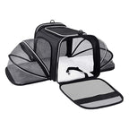 Airline Approved Expandable Pet Carrier for Cats & Small Dogs – Cabin Travel | Tanyo Pet Boutique - Tanyo Pet Boutique