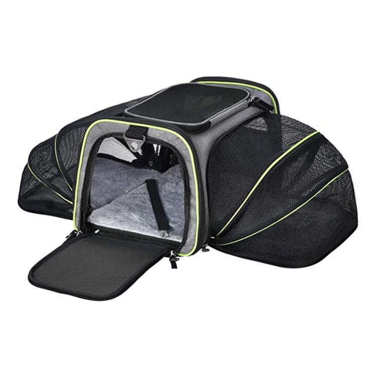Airline Approved Expandable Pet Carrier for Cats & Small Dogs – Cabin Travel | Tanyo Pet Boutique - Tanyo Pet Boutique