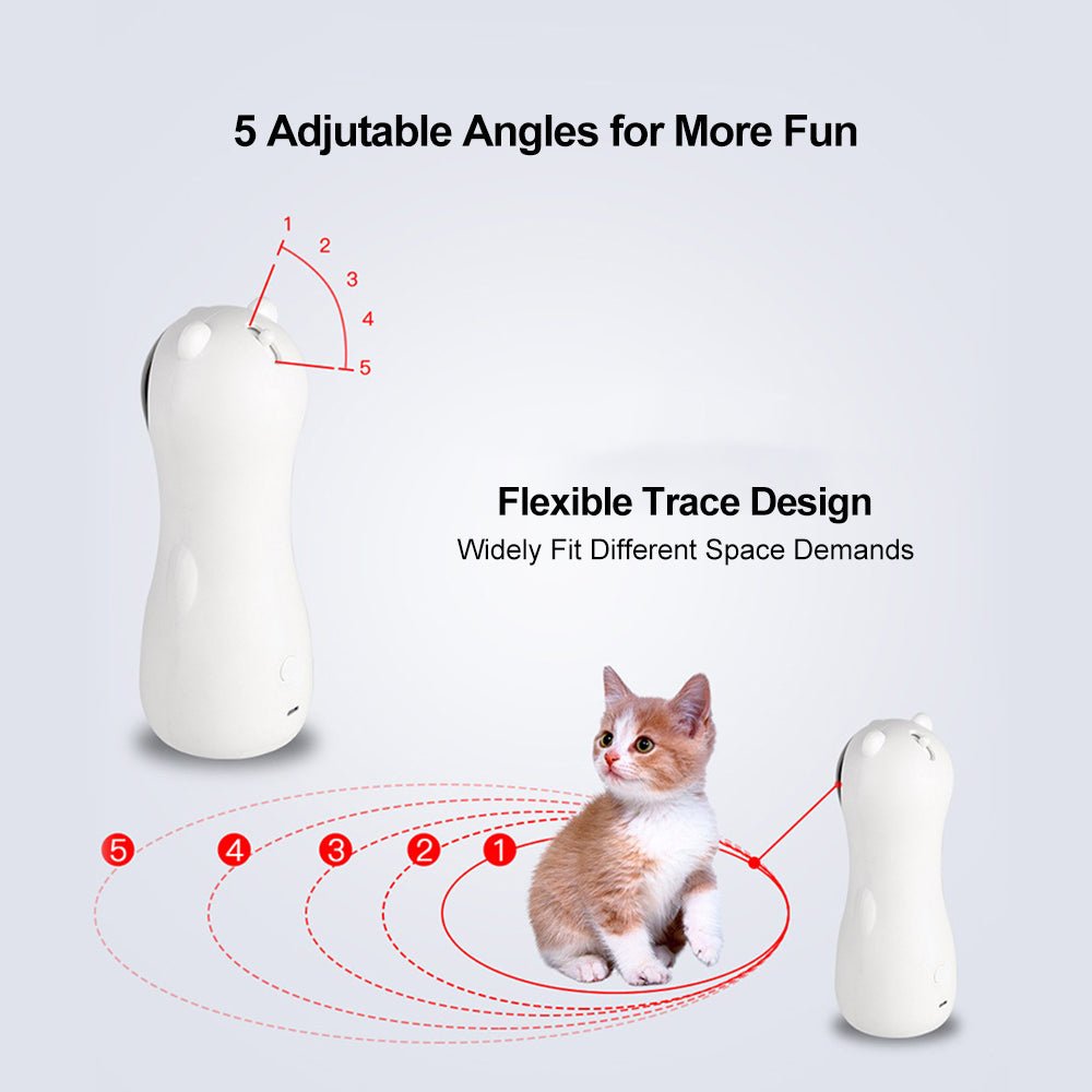Automatic Laser Cat Toy Bear for Endless Playtime Fun - Tanyo Pet Boutique