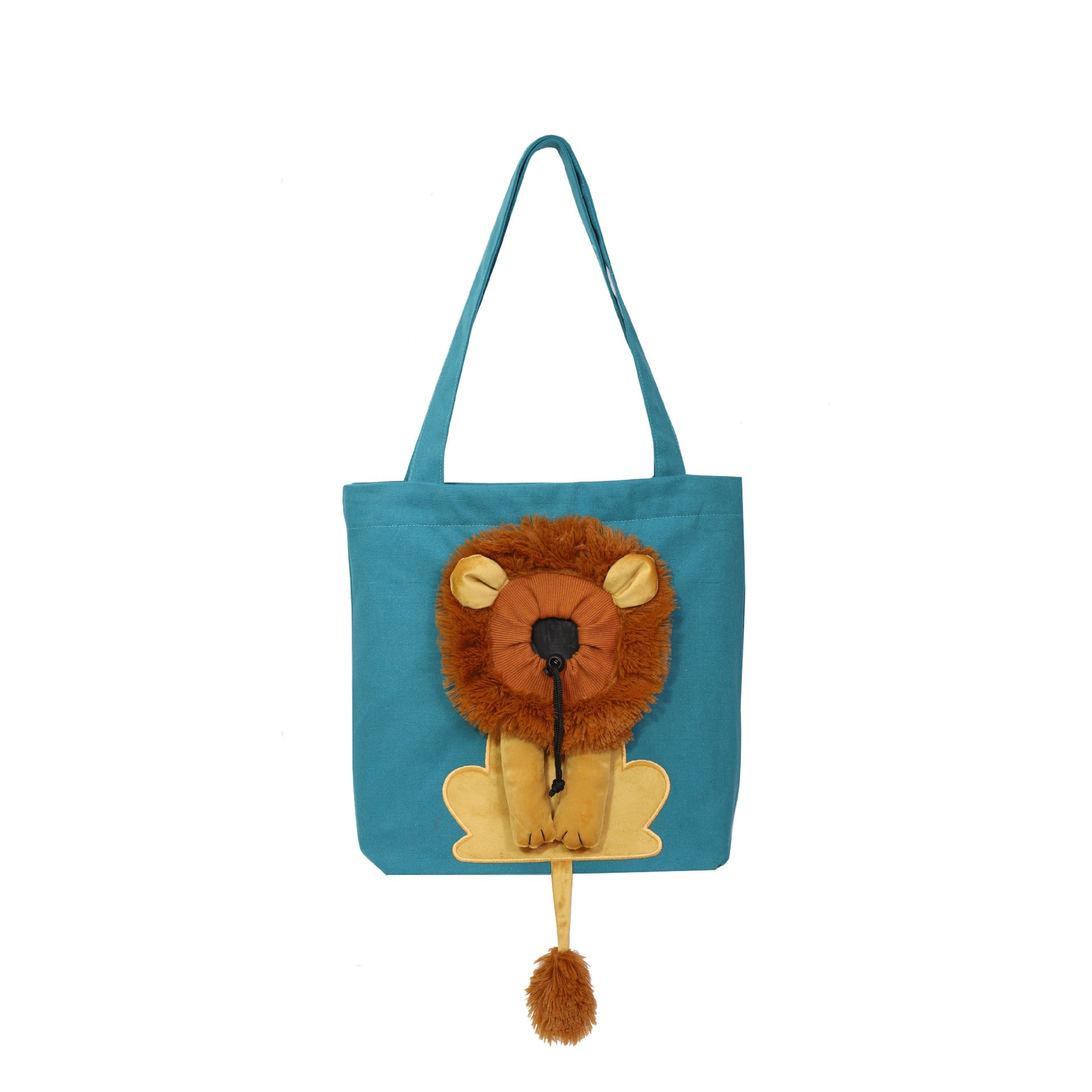 Breathable Lion Carrier Bag for Cats and Dogs