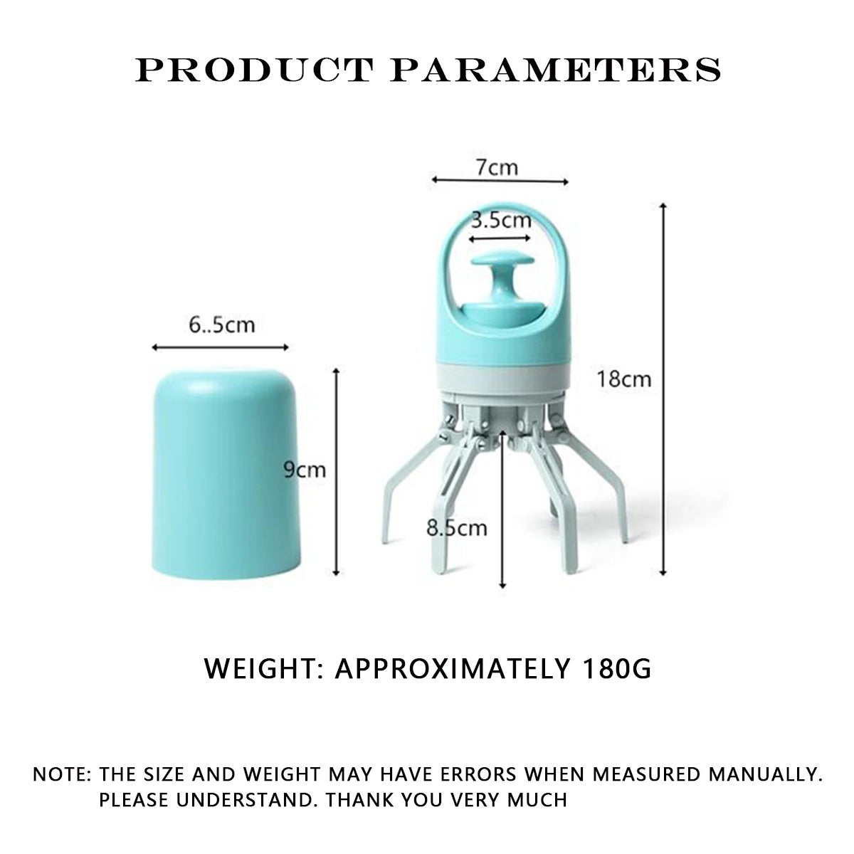 Grab-and-Go Dog Waste Scooper with Built-In Bag Dispenser