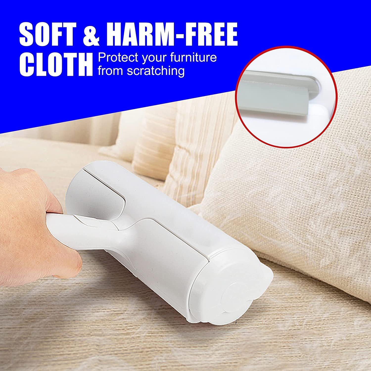 Easy‑Clean Pet Hair Remover for Furniture and Clothes - Tanyo Pet Boutique