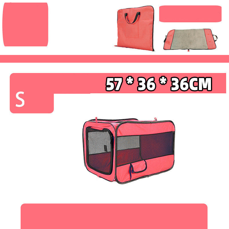 Foldable Pet Travel Bag for Comfort and Convenience