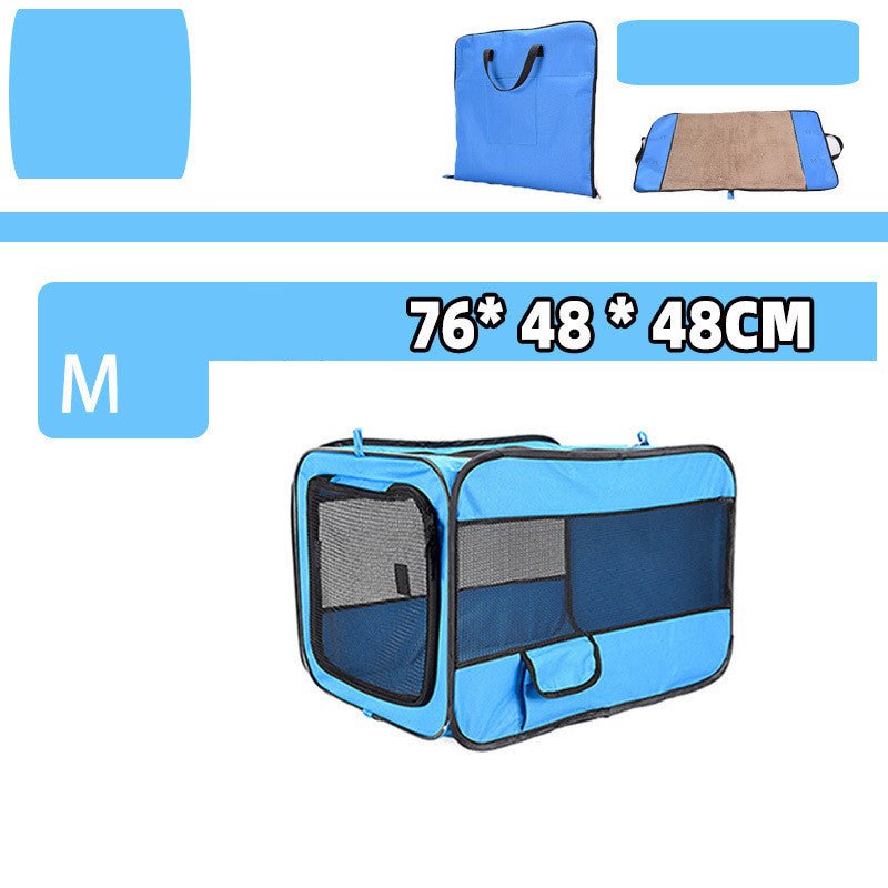 Foldable Pet Travel Carrier Bag with Safety Zipper Locks – Dogs & Cats | Tanyo Pet Boutique - Tanyo Pet Boutique