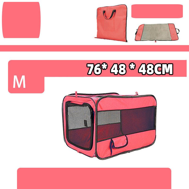 Foldable Pet Travel Carrier Bag with Safety Zipper Locks – Dogs & Cats | Tanyo Pet Boutique - Tanyo Pet Boutique