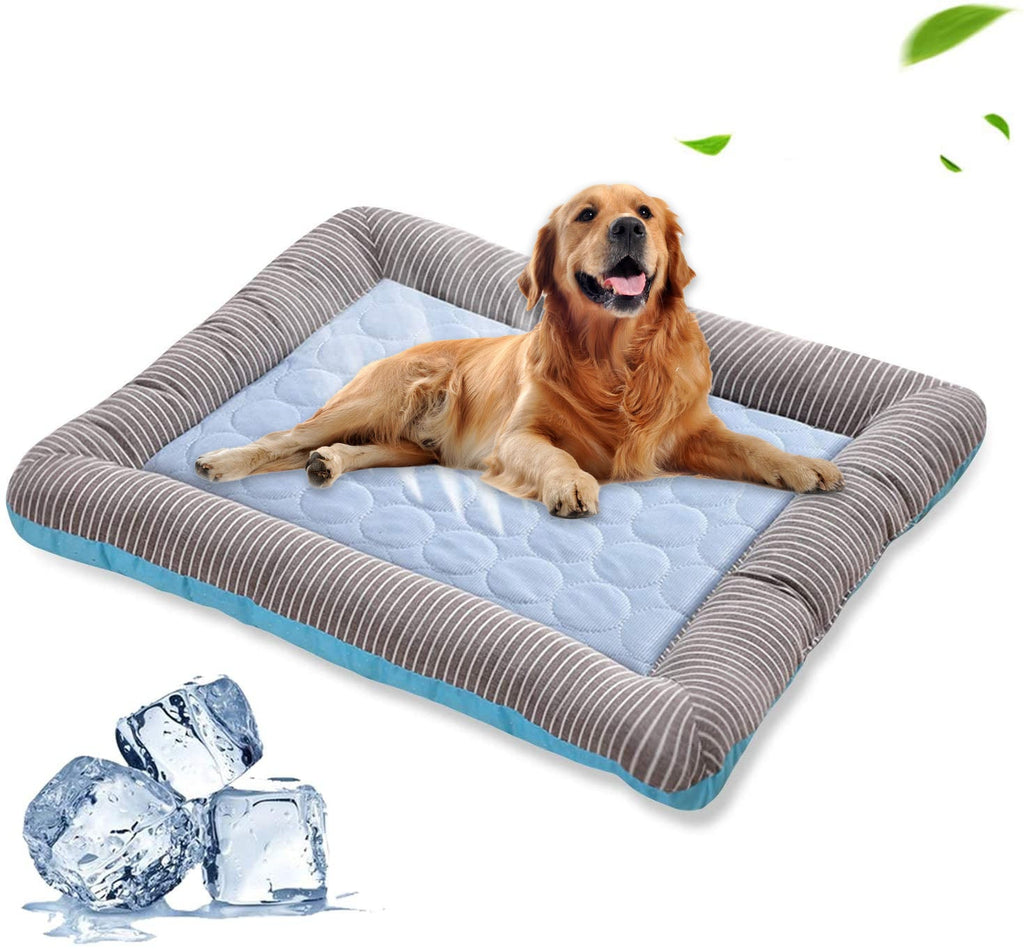 Pet Lightweight Cooling Pad for Dogs & Cats – Ice Silk Summer Mat | Tanyo Pet Boutique - Tanyo Pet Boutique