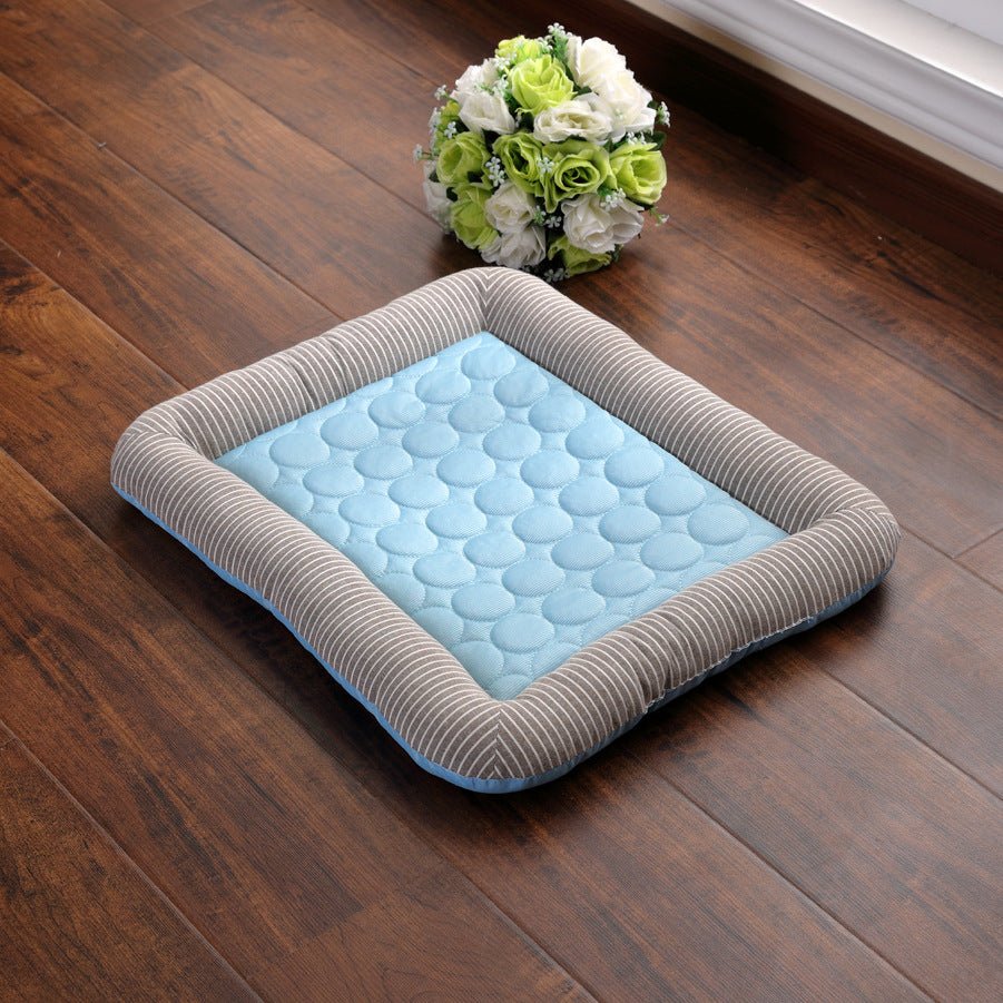 Pet Lightweight Cooling Pad for Dogs & Cats – Ice Silk Summer Mat | Tanyo Pet Boutique - Tanyo Pet Boutique