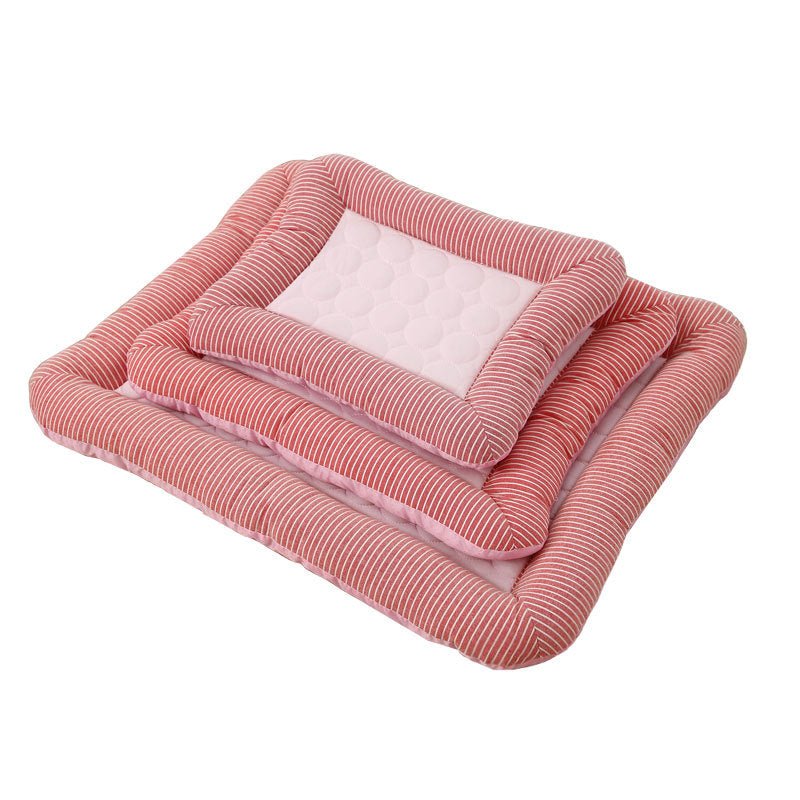 Pet Lightweight Cooling Pad for Dogs & Cats – Ice Silk Summer Mat | Tanyo Pet Boutique - Tanyo Pet Boutique