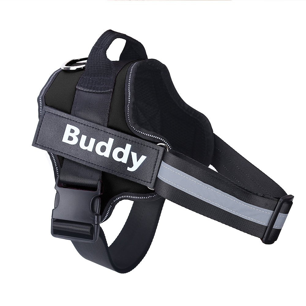 Personalized Dog Harness NO PULL Reflective Breathable Adjustable Pet Dog Vest Harness