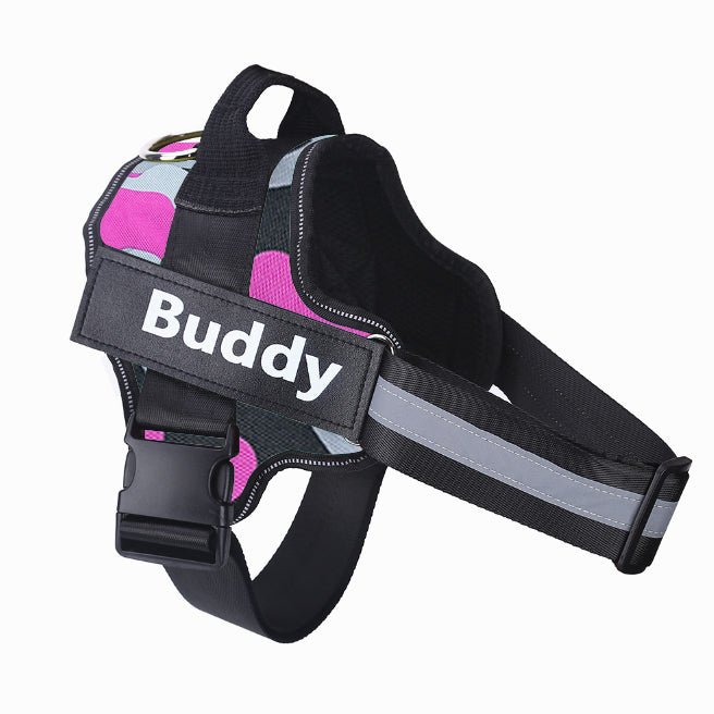 Personalized Dog Harness NO PULL Reflective Breathable Adjustable Pet Dog Vest Harness