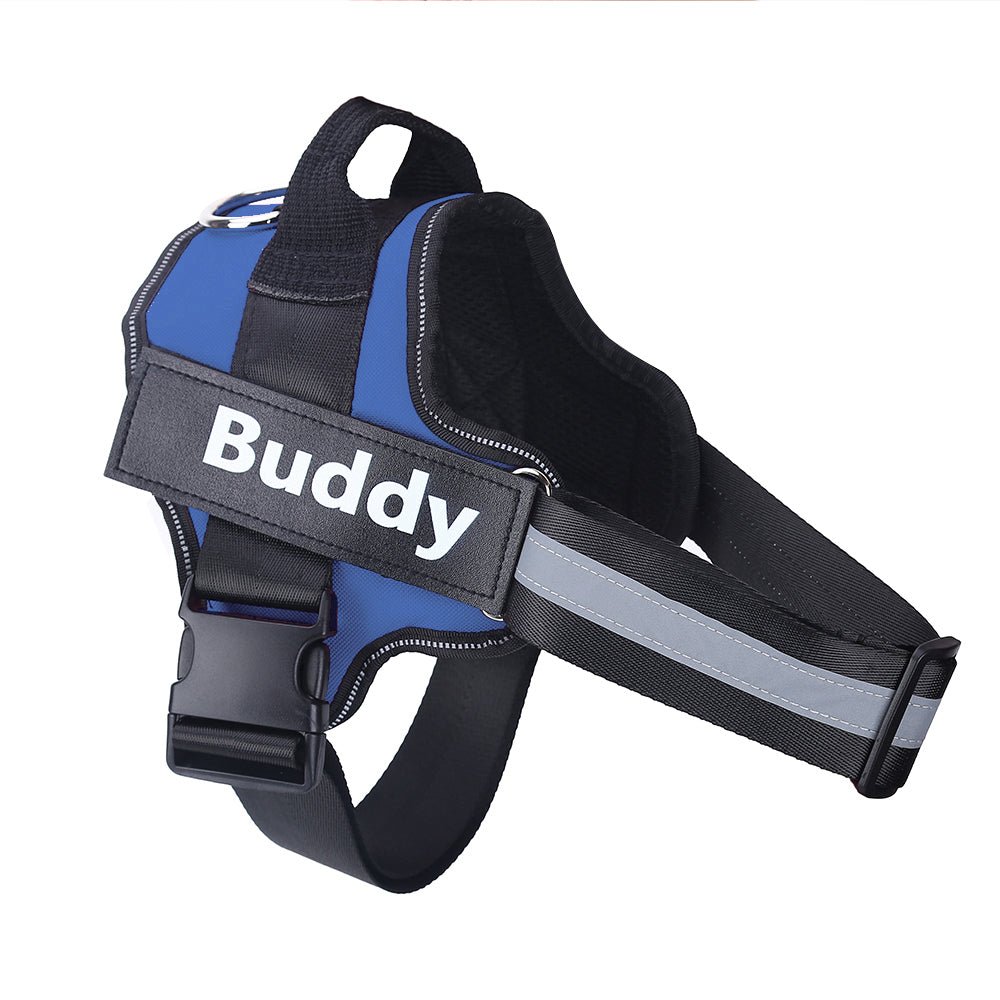 Personalized Dog Harness NO PULL Reflective Breathable Adjustable Pet Dog Vest Harness
