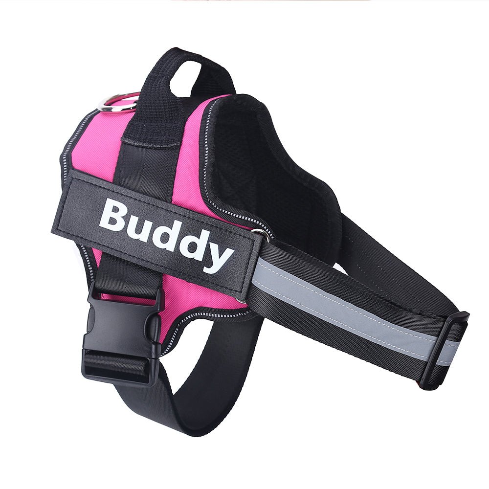 Personalized Dog Harness NO PULL Reflective Breathable Adjustable Pet Dog Vest Harness
