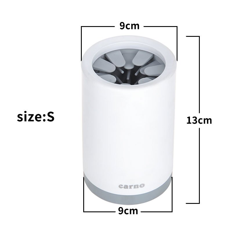 Portable Pet Paw Cleaner Cup Soft Silicone Comb - Tanyo Pet Boutique