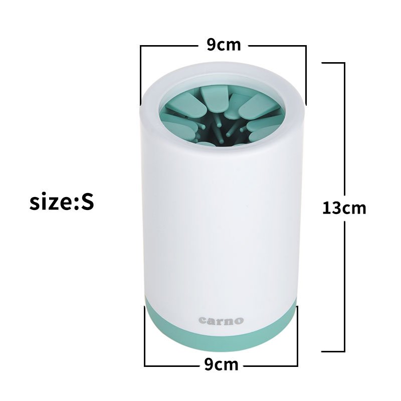 Portable Pet Paw Cleaner Cup Soft Silicone Comb - Tanyo Pet Boutique