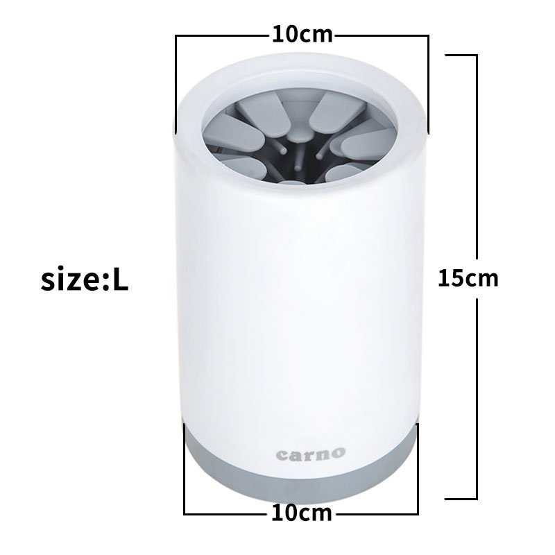 Portable Pet Paw Cleaner Cup Soft Silicone Comb - Tanyo Pet Boutique