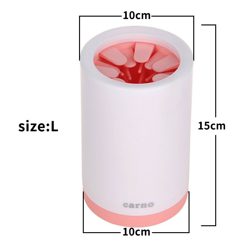 Portable Pet Paw Cleaner Cup Soft Silicone Comb - Tanyo Pet Boutique