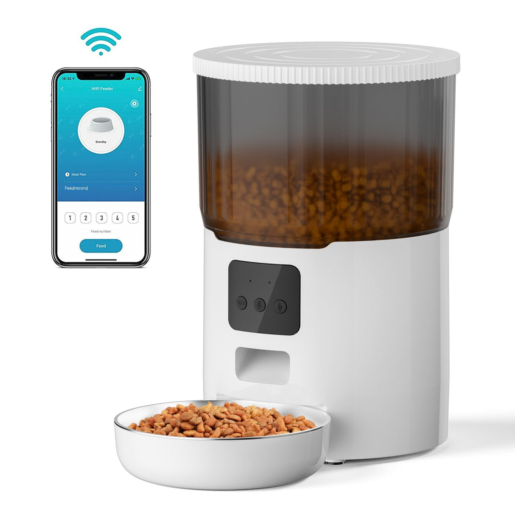 Smart Automatic Pet Feeder for Cats and Dogs - Tanyo Pet Boutique