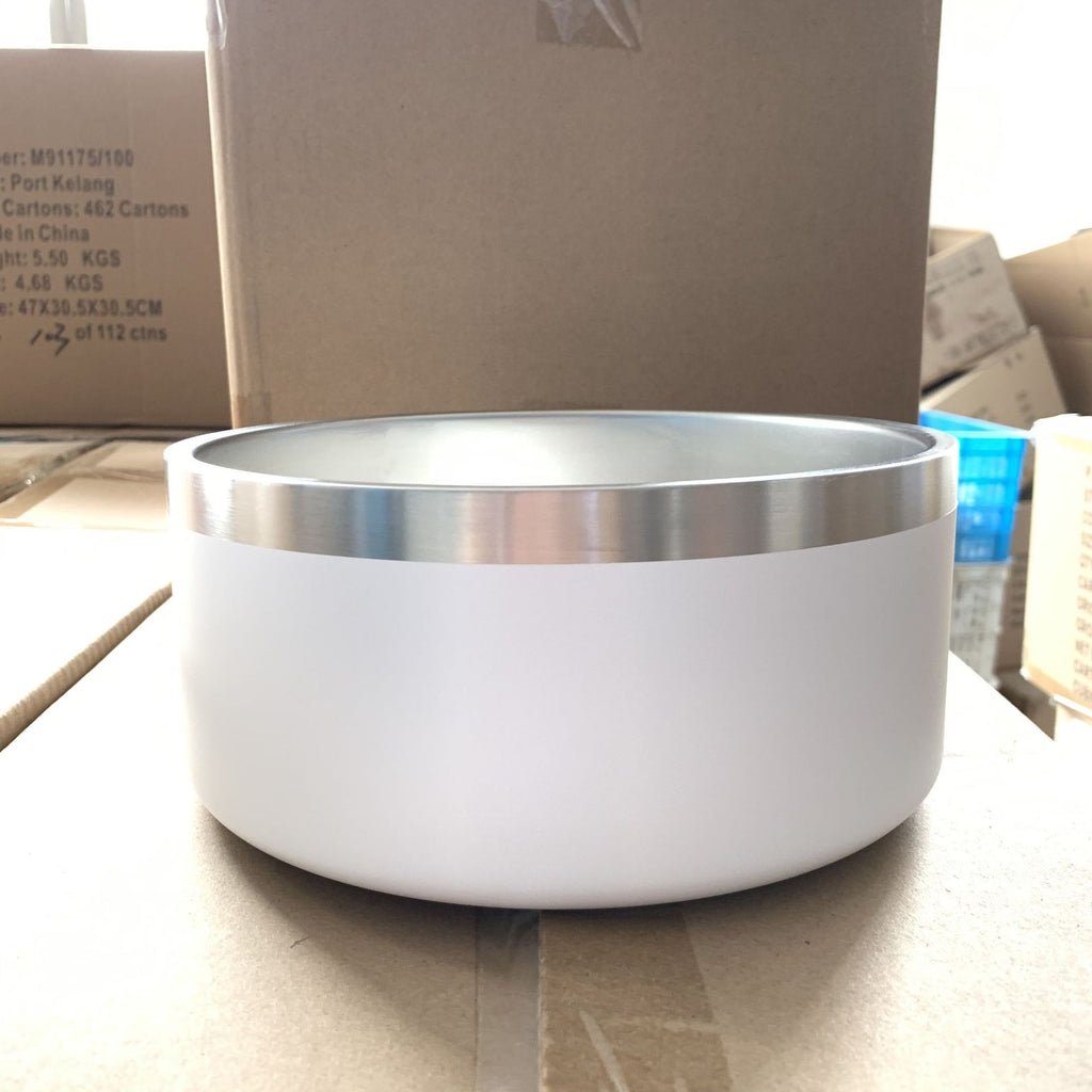 Stainless Steel Dog Bowl Upright Dog Bowl - Tanyo Pet Boutique