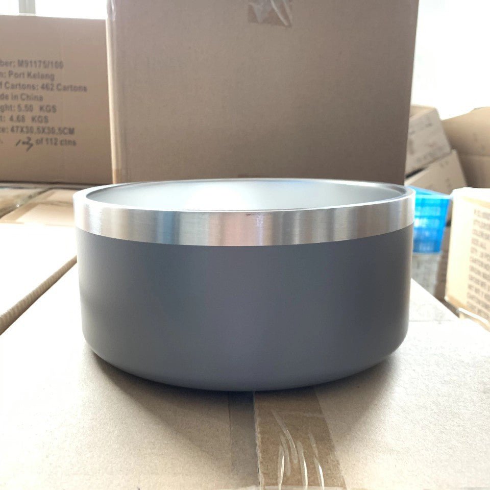 Stainless Steel Dog Bowl Upright Dog Bowl - Tanyo Pet Boutique
