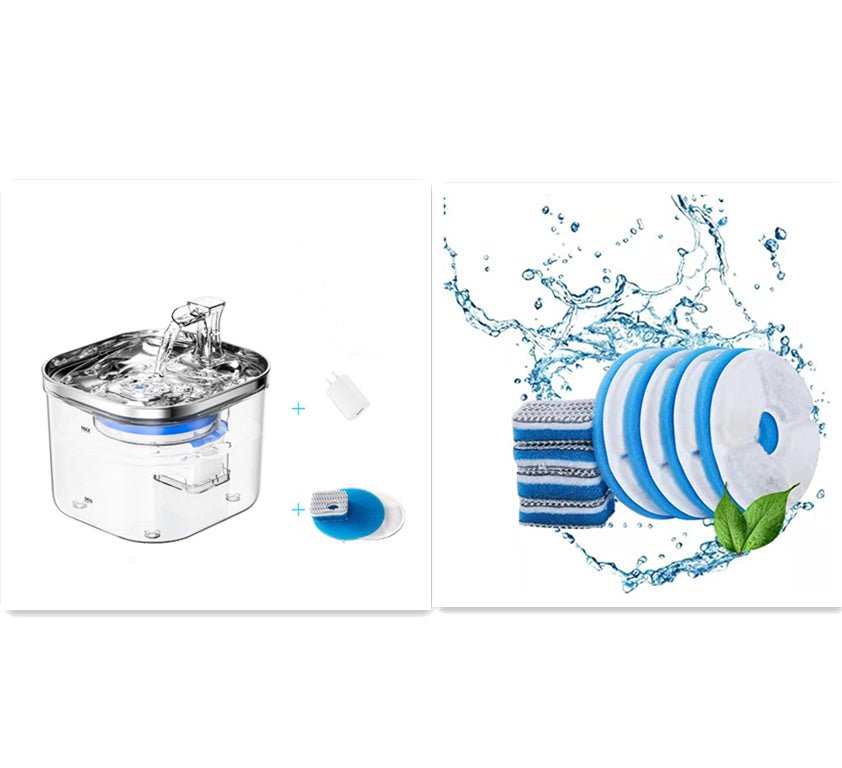 Stainless Steel Smart Pet Water Fountain for Safe Daily Hydration - Tanyo Pet Boutique