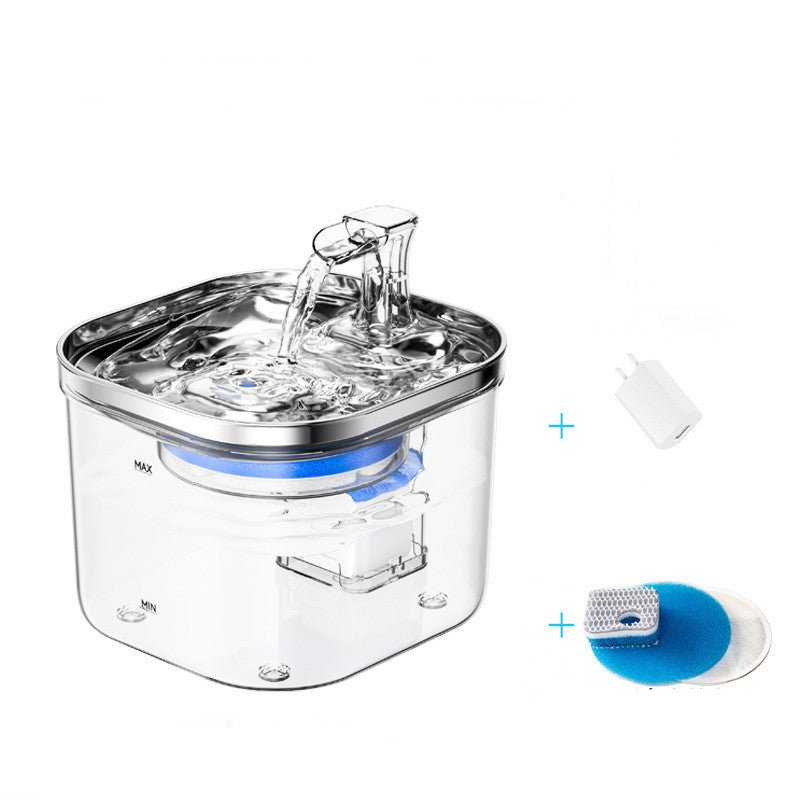 Stainless Steel Smart Pet Water Fountain for Safe Daily Hydration - Tanyo Pet Boutique