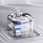 Stainless Steel Smart Pet Water Fountain for Safe Daily Hydration - Tanyo Pet Boutique